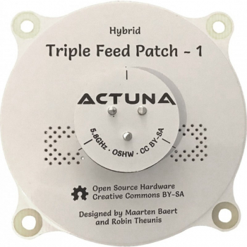 Antena Triple Feed Patch 1 - 5.8GHz RHCP+LHCP (TFP-1) SMA