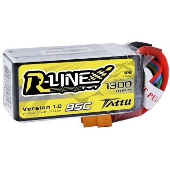 Akumulator 1300mAh 18,5V 95C TATTU R-Line Gens Ace 5S
