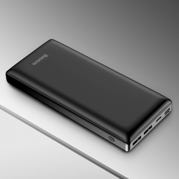 Powerbank Baseus Mini JA 30000mAh 2x USB 3A (czarny)