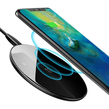 Bezprzewodowa ładowarka indukcyjna Baseus Simple 10W USB-C (czarna)
