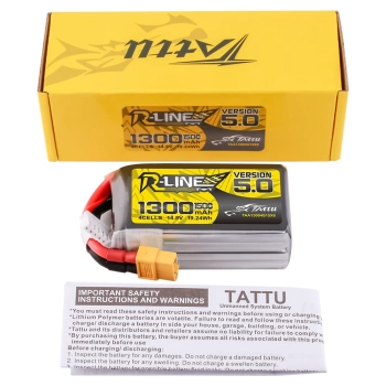 Akumulator Tattu R-Line 5.0 1300mAh 14.8V 150C xt60