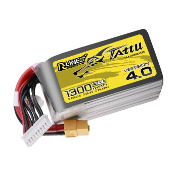 Akumulator LiPo Tattu R-Line 4.0 1300mah 29,6V 130C 8S1P XT60