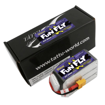 Akumulator LiPo Tattu Funfly 1550mAh 22.2V 100C 6S1P XT60