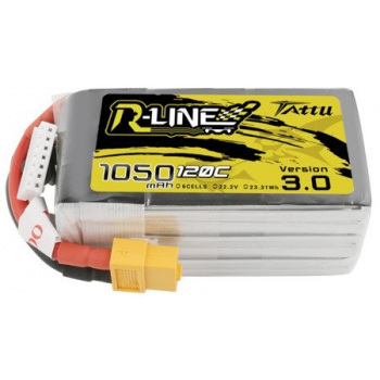 Akumulator LiPo Tattu R-Line Version 3.0 1050mAh 120C 22.2V 6S1P XT60