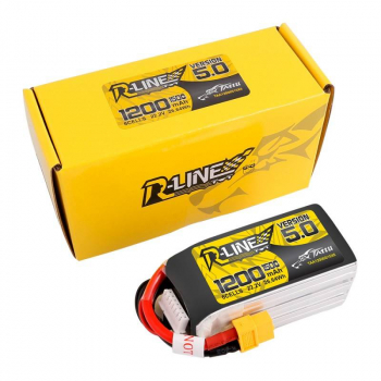 Akumulator Tattu R-Line 5.0 1200mAh 22.2V 6S1P XT60 150C