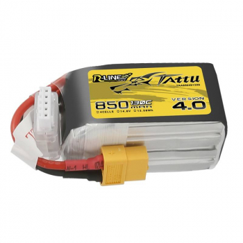 Akumulator LiPo Tattu R-Line 4.0 850mAh 14.8V 130C 4S1P XT60