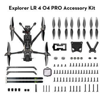 Dron FPV Explorer LR 4 DJI O4 PRO ELRS 2.4G Sub250g Micro Long Range