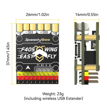 SpeedyBee FC Kontroler lotu F405 WING Mini Fixed Wing