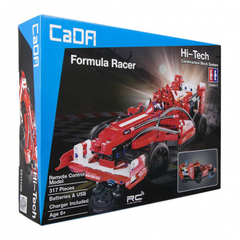 Formuła 1 CaDa Double Eagle C51010W z klocków zdalnie sterowany RC