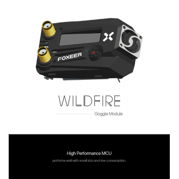 Foxeer Wildfire 5.8G Diversity odbiornik analogowy do gogli