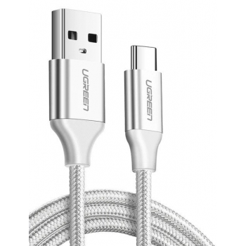 Kabel UGREEN USB do USB-C, QC3.0, 1.5m (biały)