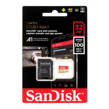 Karta pamięci SanDisk Extreme microSDHC 32GB Drony / GoPro