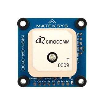 Matek GPS GNSS M9N-G4-3100 AP_Periph DroneCAN MSP