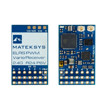 Odbiornik Matek ELRS-R24-P6V 2.4GHz ExpressLRS PWM Vario