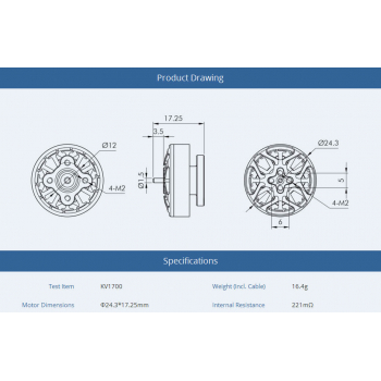 Silnik T-MOTOR F2004 LR