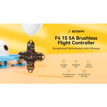 Kontroler lotu FC + ESC AIO BetaFPV F4 1S 5A Serial ELRS / SPI FrSky