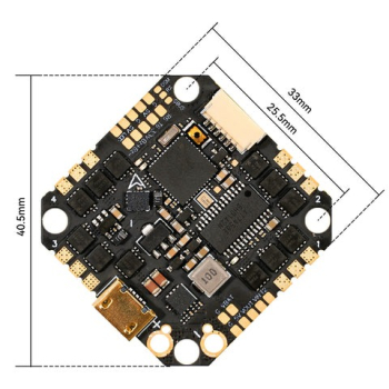 Kontroler lotu BETAFPV F411 4S 20A V5 BLHeli_S (BMI270)