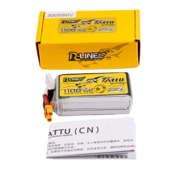 Akumulator Tattu 1100mAh 11.4V 3S1P 60C Drone Soccer