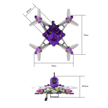 Dron Flywoo Firefly 16 / 18 1S Nano Baby V3 HDZero ELRS