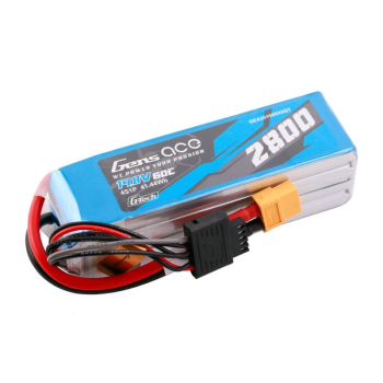 Akumulator Gens Ace 2800mAh 14.8V 60C 4S1P z wtyczką XT60