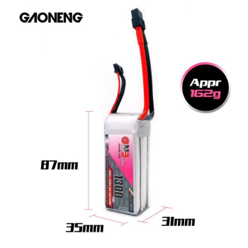 Akumulator GNB Gaoneng 1300mAh 4S1P 130C xt60