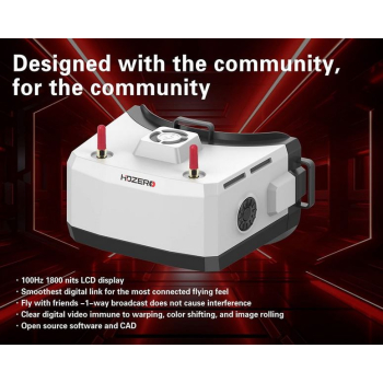 Gogle FPV HDZero BoxPro+ Cyfra + Analogowe