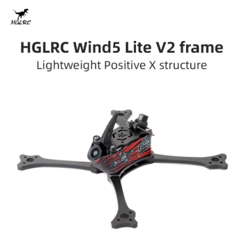 Rama HGLRC Wind5 Lite V2 do drona wyścigowego 5 cali