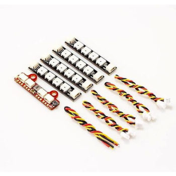 Zestaw LED Paski W554B + Kontroler 2812 HGLRC