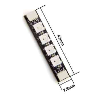 Zestaw LED Paski W554B + Kontroler 2812 HGLRC