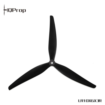 Śmigła HQProp LR10X6X3 Black-Glass Fiber Reinforced Nylon jedna para (1CW+1CCW)