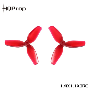 Śmigła HQProp Ultralight Whoop Prop 1.4X1.1X3 (35MM) 1mm dwie pary