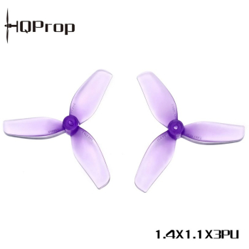 Śmigła HQProp Ultralight Whoop Prop 1.4X1.1X3 (35MM) 1mm dwie pary