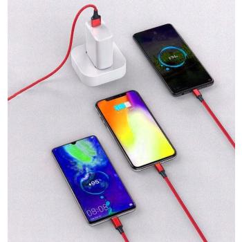 Kabel USB 3W1 USB-C, Lightning, Micro USB 1.2M
