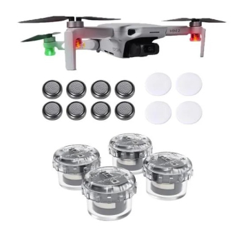 Sunnylife Dodatkowe Oświetlenie Lokalizator Lampki Nocne Sygnalizacyjne Do Drona Dji Mavic Mini/2/Se/Fimi X8 (TYL94354)