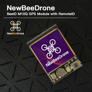 NewBeeDrone BeeID v1.1 M10Q GPS Module with RemoteID & Drone Tracker z kompasem