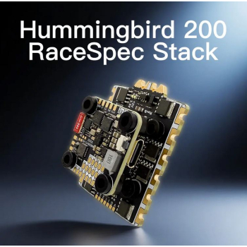 NewBeeDrone Hummingbird 200 RaceSpec Stack 20x20mm – ELRS FC + 80A AM32 ESC