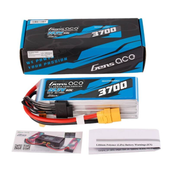 Akumulator GENS ACE G-Tech 3700mAh 22,2V 60C 6S1P XT90
