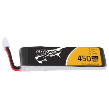 Akumulator Tattu 450mAh 3.8V HV 95C 1S1P Long JST-PHR PH 2.0