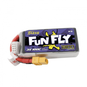 Akumulator Tattu Funfly 1300mAh 11,1V 100C 3S1P XT60