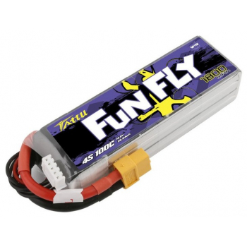 Akumulator Tattu Funfly 1800mAh 14,8V 100C 4S1P XT60