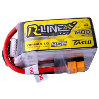 Akumulator Tattu R-Line 1800mAh 22,2V 95C 6S1P XT60