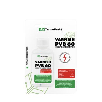 Lakier zabezpieczający i konserwujący przed wilgocią PVB 50ml płyn w butelce z pędzlem