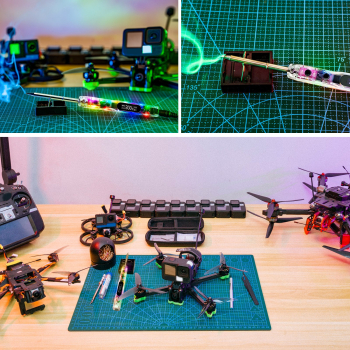 Lutownica Przenośna SEQURE SI012 Pro Max z zestawem akcesoriów