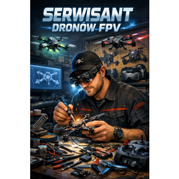 Szkolenie - SERWISANT DRONÓW FPV - kurs od podstaw | zakończony egzaminem i certyfikatem