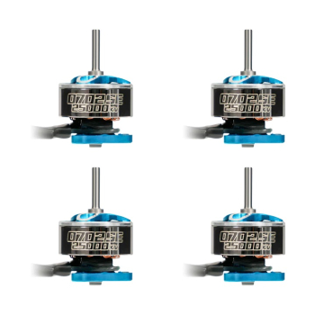 Silniki BetaFPV 0702SE 23000KV 25000KV 27000KV Silvery Ice Blue