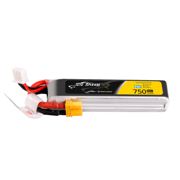 Akumulator Tattu R-Line 750mAh 7.6V 95C 2S1P HV XT30