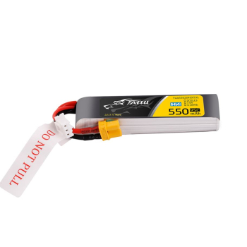 Akumulator Tattu R-Line 550mAh 7.6V 95C 2S1P HV XT30
