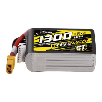 Akumulator Tattu R-Line Version 6.0 1300mAh 160C 6S 22.2V ST XT60 Plug