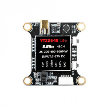 Nadajnik wideo VTX5848 LITE 48CH 5.8G 25/100/200/400/600mW FPV