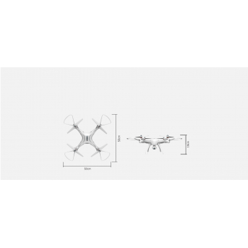 Dron Syma X8 Pro z GPS biały (RTF)